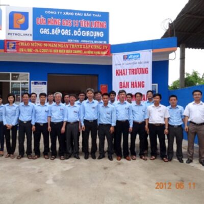 Nhân viên đại lý gas Petrolimex Thái Nguyên