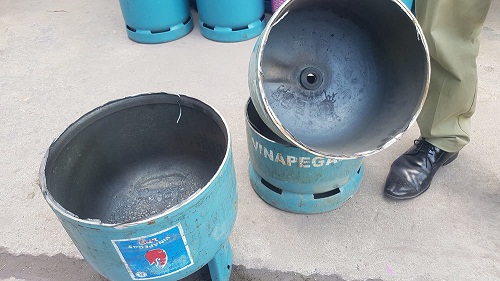 Bình gas giả