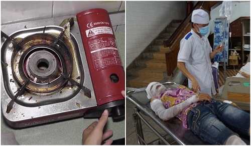 Nguy cơ nổ bình gas mini