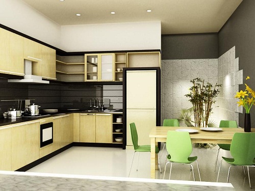 Bố trí nội thất xanh mát