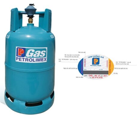 Tem chống giả bình gas Petrolimex