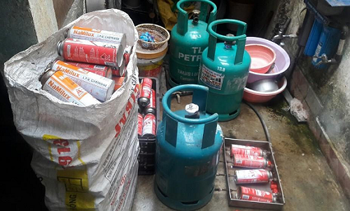 Tránh tái sử dụng bình gas du lịch