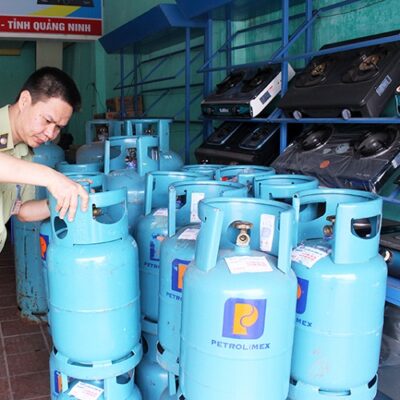 Kiểm tra trọng lượng bình gas dân dụng